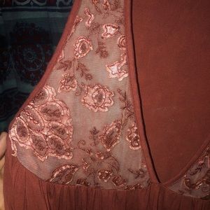 Boutique Dress, Rustic Orange.